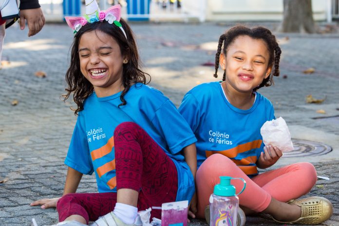colônia de férias no Sesi de Jacarepaguá