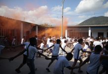 Alunos de escola municipal de Nova Iguaçu participam de simulado de desocupação de emergência