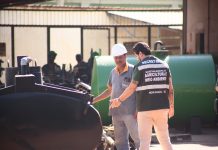 Prefeitura de Nova Iguaçu aciona Inea e acompanha vistoria em empresa de refino de óleos lubrificantes
